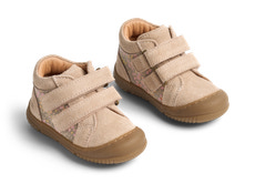 Ivalo Dobbelt Velcro Prewalker - Coral flowers