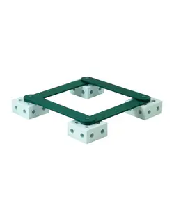 MODU Balancebane - 17 Dele - Ocean Mint/Forest Green