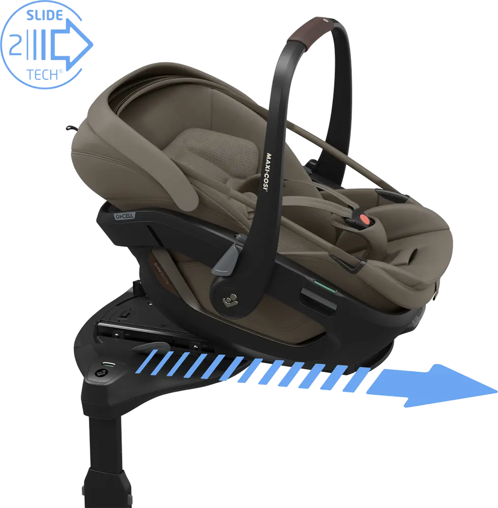 Maxi-Cosi Coral Slide Pro Autostol Oak Truffle