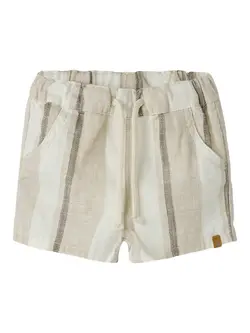 Lil Atelier Shorts - Loose - NbmFibert - Coconut Milk