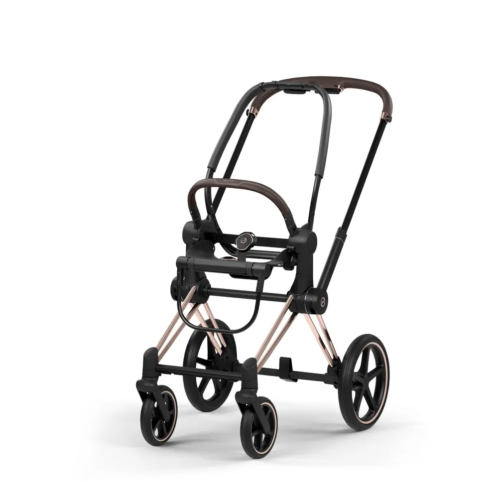 Cybex Priam Style Kombivogn inkl. Cloud T Plus og Base T - Sepia Black/Rosegold