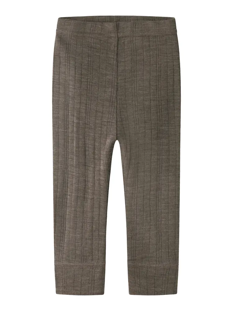 Name It Wang Uld Leggings - Morel - 56 billede