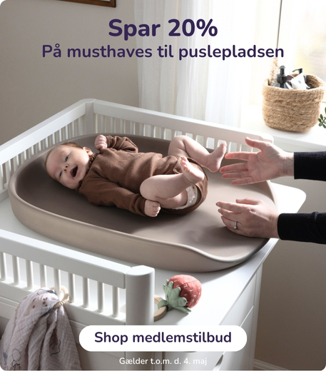 Spar 20% på musthaves til puslepladsen