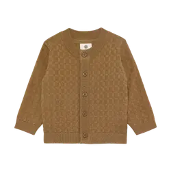Strikket Cardigan - Tiger's Eye - 68