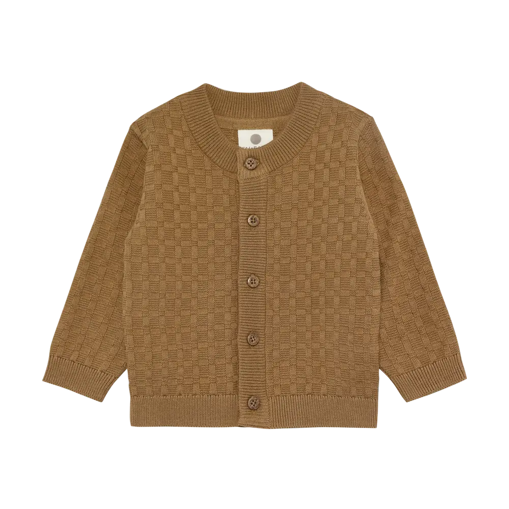 Strikket Cardigan - Tiger's Eye - 56