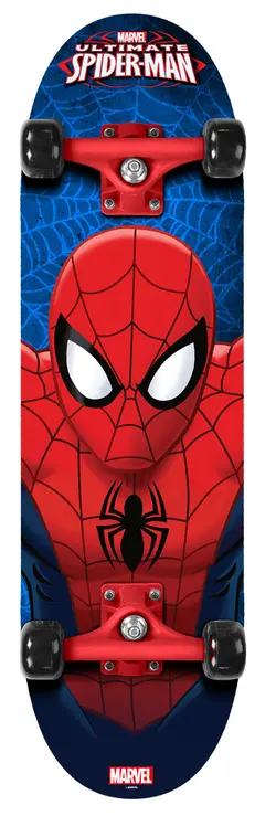 Marvel - Ultimate Spider-man Skateboard Med Dobbelt Kick