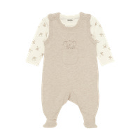 Sæt m. Body Langærmet+Overall - 2350