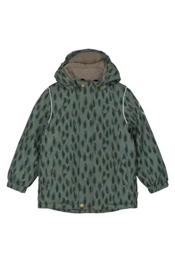 Mikk-line Børne Vinterjakke m. BIONIC-FINISH ® ECO coating - Balsam Green - 110