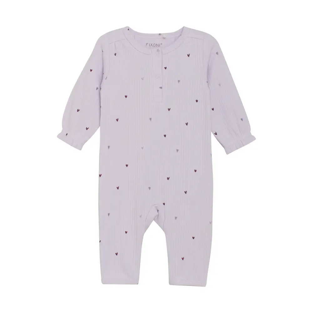 product-Rib Romper Langærmet - 6380 - 50