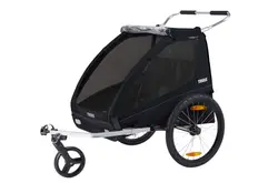 Thule Coaster XT Cykelvogn - Black billede