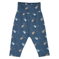 Müsli Storybook Bukser - Navy/Soft Blue/Walnut