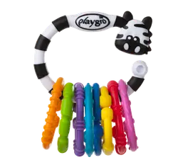 Playgro Ophængsringe - 9 stk - Zebra