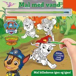Mal med vand – Paw Patrol dinoer