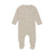 Romper LS m. Fødder Rib - 3323