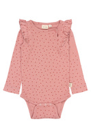 Sonja Langærmet Body - Dusty Rose Heart