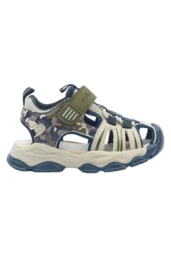 Sandal Mesh m. Velcro - Blue Nights - 31