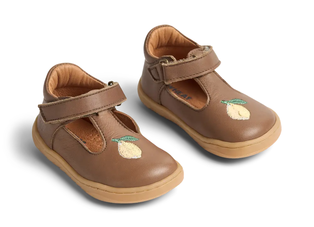 Sinne Mary Jane Barefoot Prewalker - Natural - 19