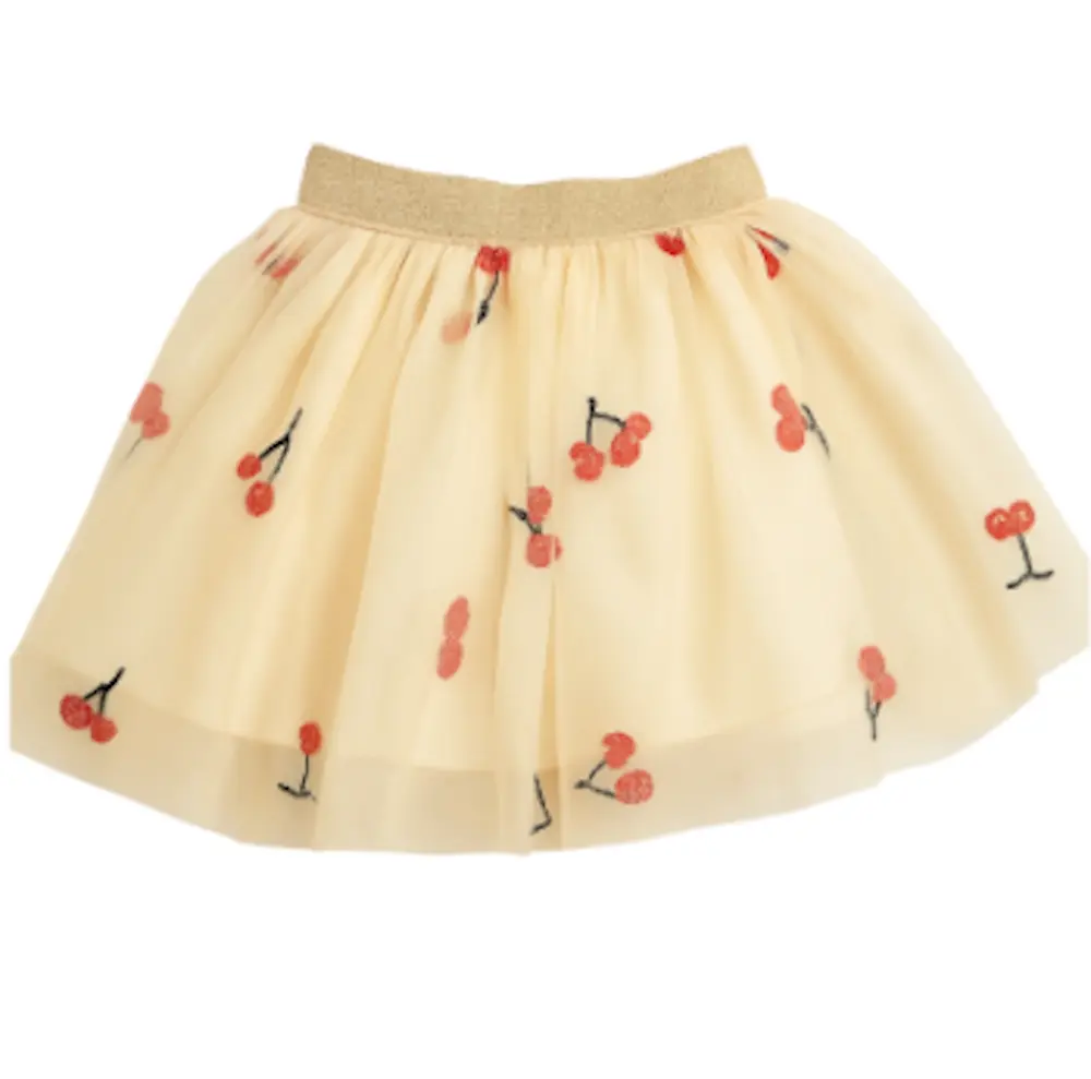 Tylskørt Cherry Tutu Nude