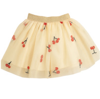 Tylskørt Cherry Tutu Nude