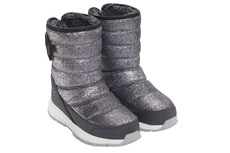 Viking Equip Glitter Warm WP Pull-on Vinterstøvle - Dark Grey