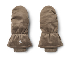 Wheat Jazz Puffer Handsker - Dry Wood