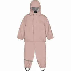 Mikk-Line Regntøj m. Seler - PU - Recycled - Adobe Rose