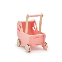 Moderne Dukkevogn pink