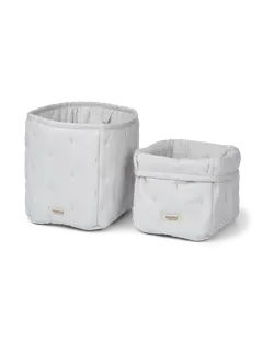 MarMar Opbevaringskurve - 2-pak - 25x17/20x15 cm - Morning Dew