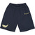 Banana shorts med print - Night blue