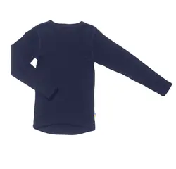 Bluse m/lange ærmer - Navy - 80
