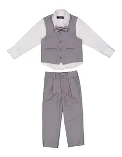 Drengesæt  - GRÅ - 68