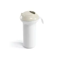 Splash brusehoved, hvid