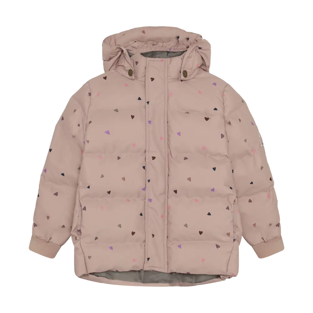 En Fant Jakke Quilted M. Print - Adobe Rose - 104