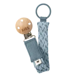 BIBS Accessories - Paci Braid Suttesnor - Petrol/Baby Blue