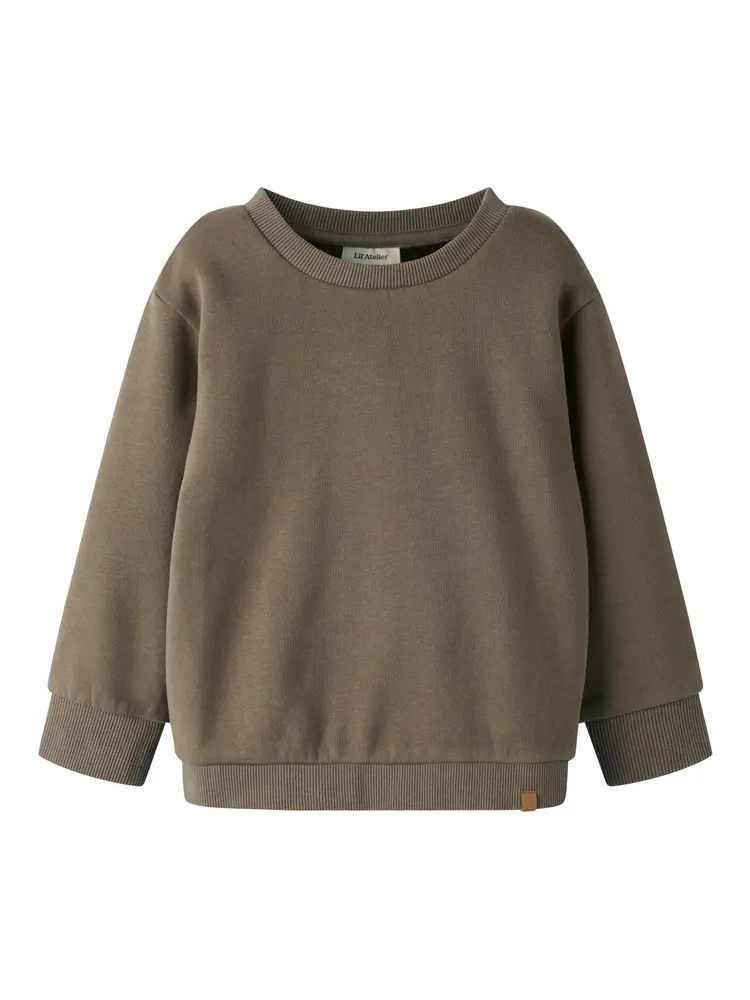 Lil' Atelier Ilondon Sweatshirt - Shitake - 92 billede