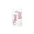 Hårclips Pink Butterfly Dot