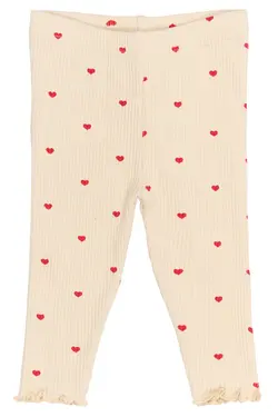 Rhea Rib Leggings - GARDENIA - 68