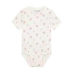 Kortærmet Body m. Print - Vanilla Ice - 80