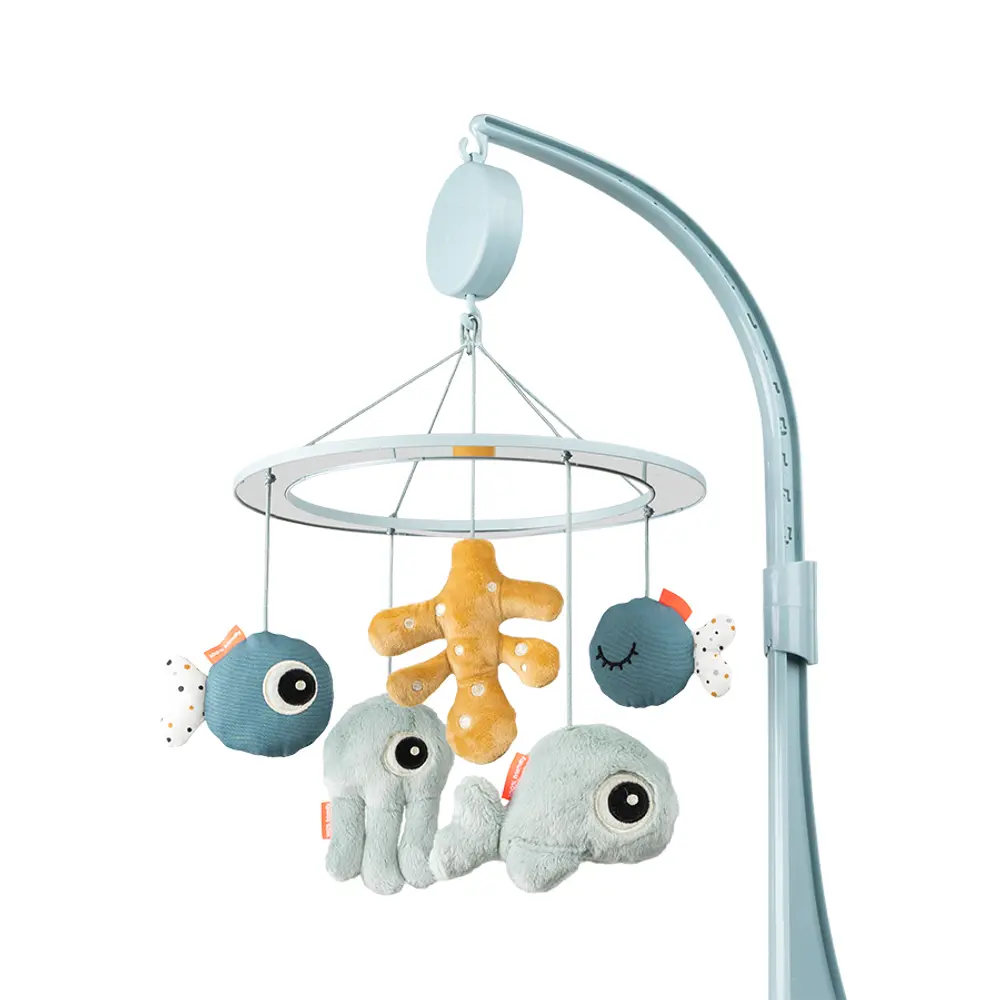 product-Musik spejl-mobile Sea friends - blå