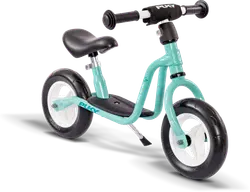 Løbecykel - LR M aqua grøn - med støttefod billede