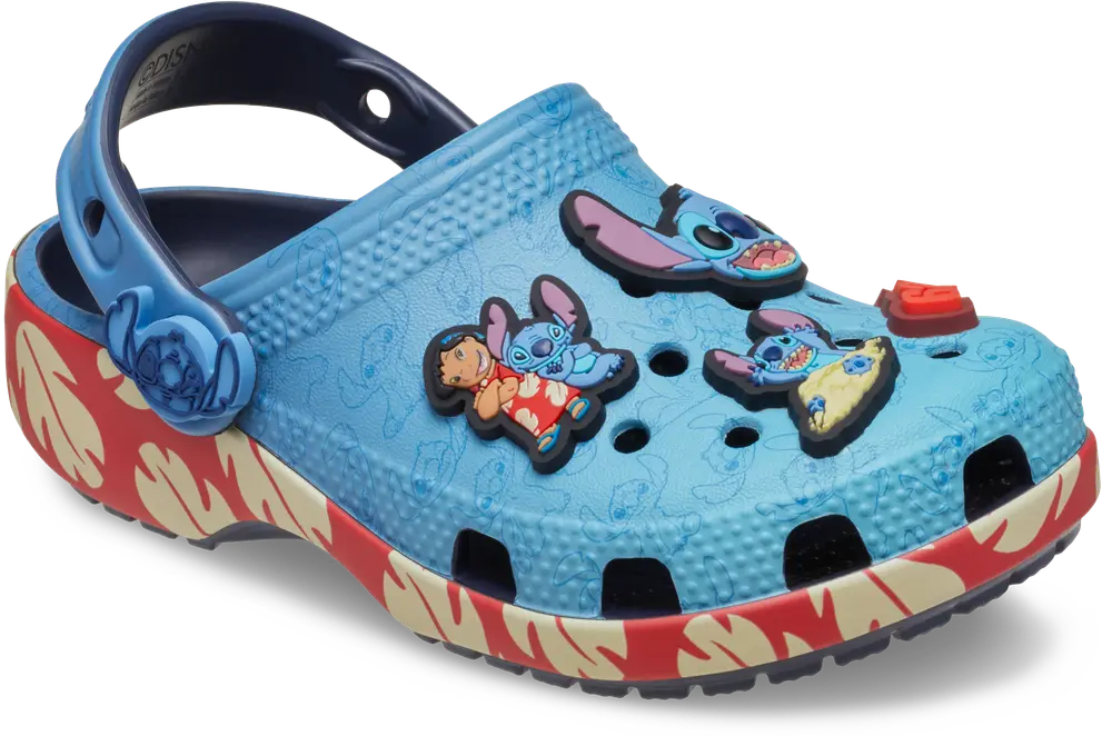 Crocs Stitch IAM Classic Clog T - Multi - 27/28 billede