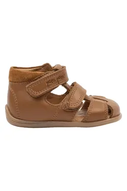 Pom Pom Begyndersandaler - Starter Velcro - Camel