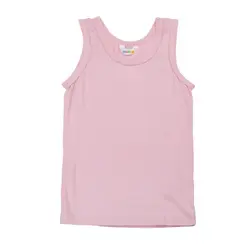 Joha Undertrøje - Bambus - Lyserød m. Blonder