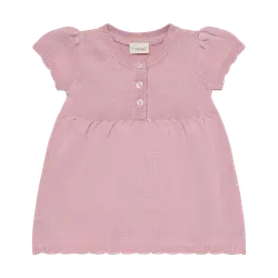 Strikket Kjole - Bleached Mauve - 62