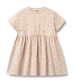 Anna Jersey Kjole - Blush Flower Meadow billede