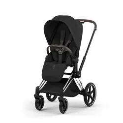 Cybex Priam Klapvogn - Style - Sepia Black/Chrome Brown billede