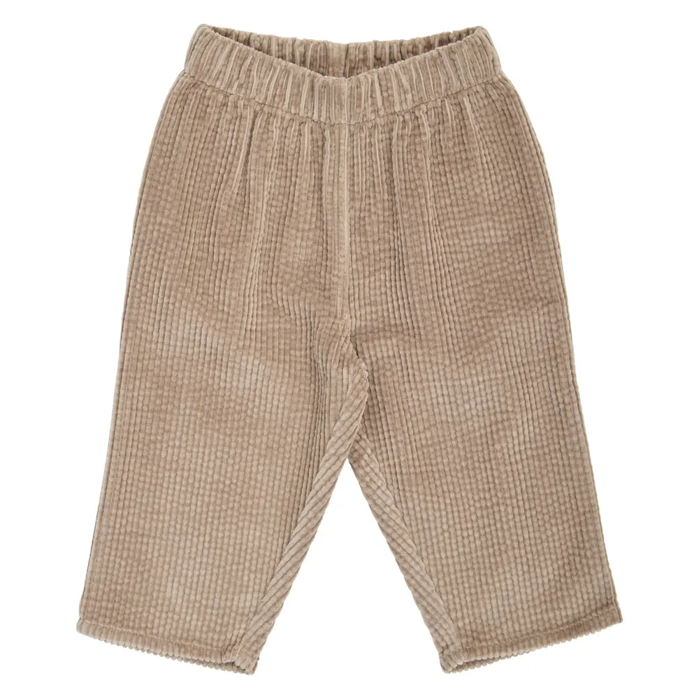 Müsli Corduroy Bukser i Fløjl - Walnut - 80