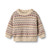 Wheat Harlow Jacquard Pullover - Offwhite