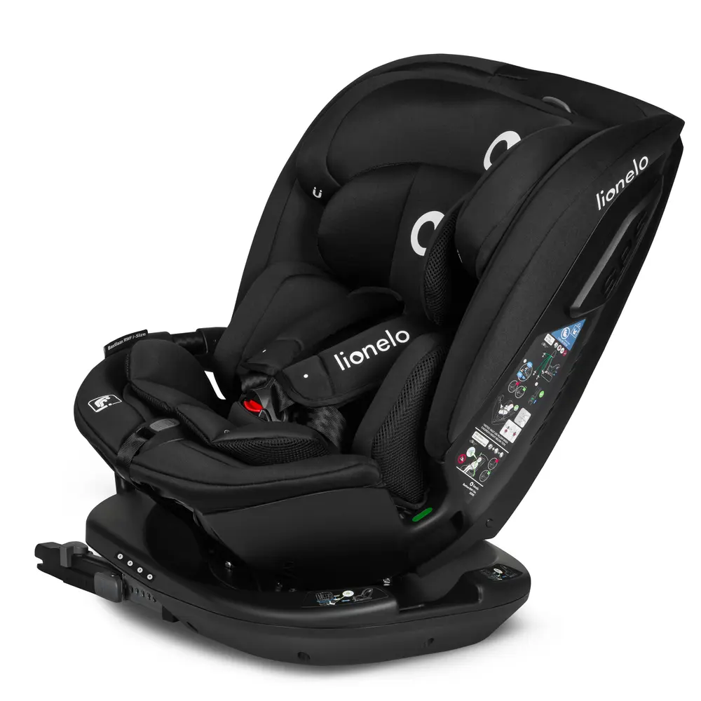Lionelo Bastiaan Rwf i-Size Autostol Black Carbon