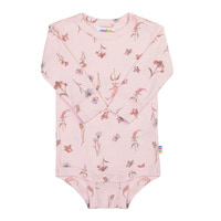 Langærmet Body - Light pink